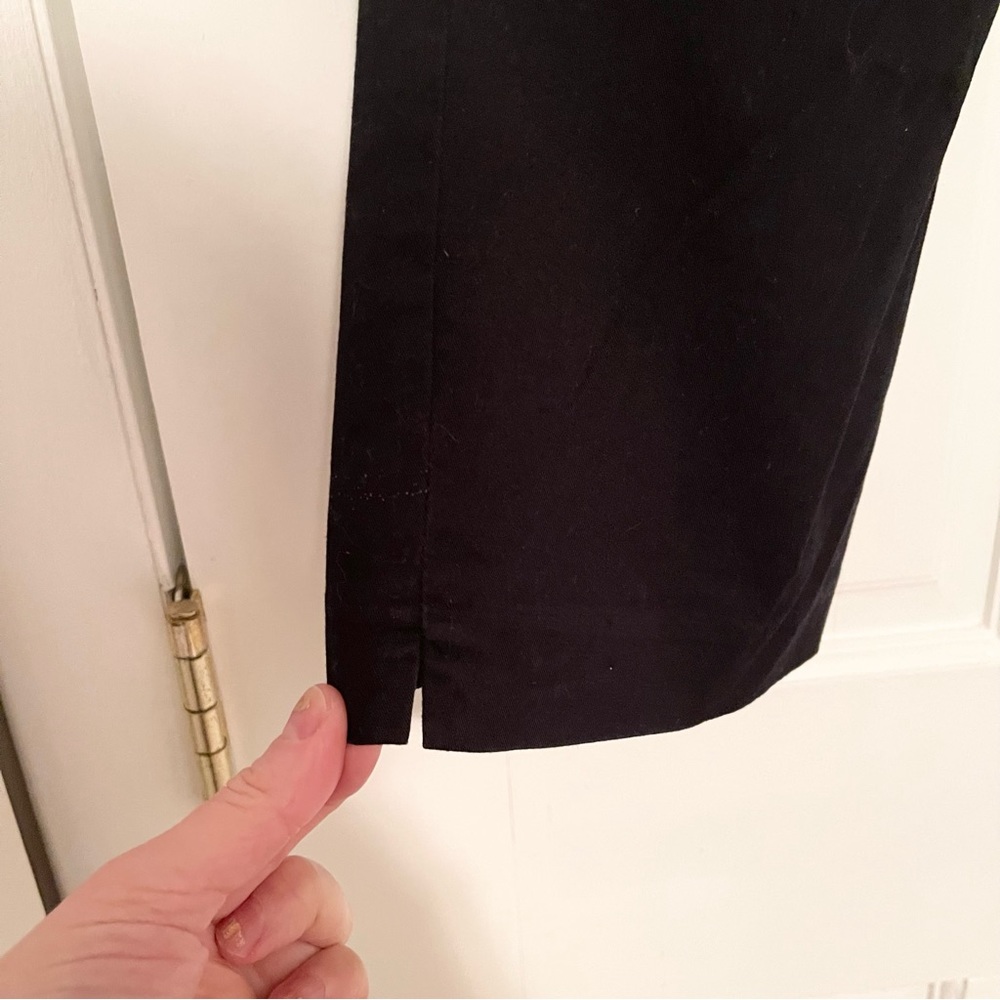 7th Avenue NYCo black capri straight leg pants, size 6 - Picture 9 of 16